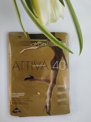 Класичні жіночі колготки з шортиками omsa attiva 40
