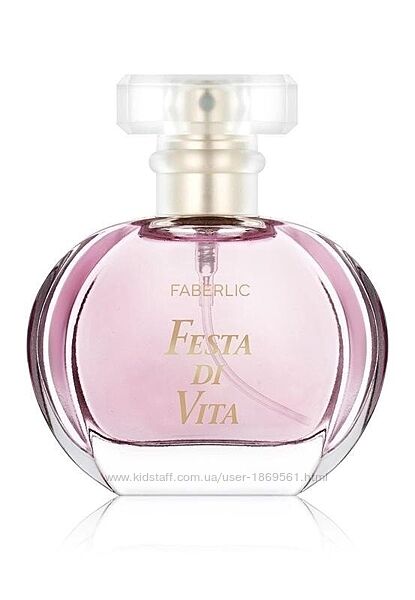 Парфюмерная вода для женщин festa di vita от faberlic