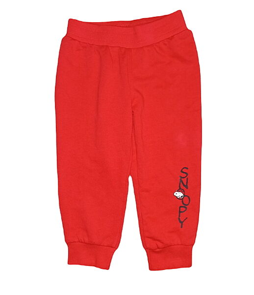 Спортивні штани джоггери двунитка для хлопчика Disney 314613 098-104 см 2-4 years червоний