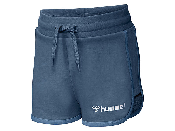 Шорти двунитка для дівчинки Hummel 215916 140 см 9-10 years темно-синій