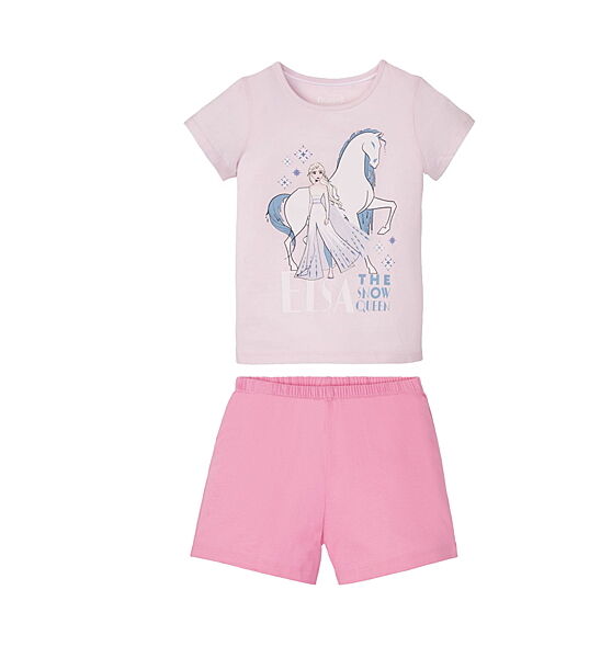 Піжама футболка і шорти для дівчинки Disney Frozen 349309-1 086-92 см 12-24 months рожевий