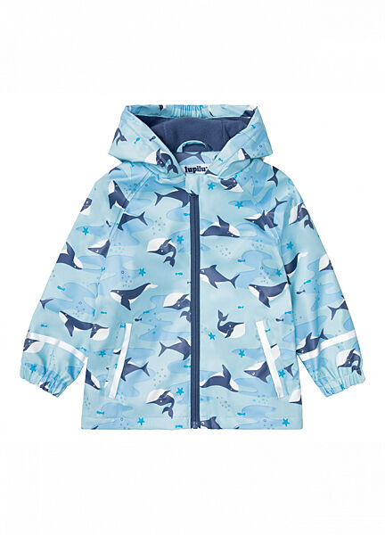 Куртка-дощовик на флісовій підкладці для хлопчика Lupilu 378005 110-116 см 4-6 years блакитний