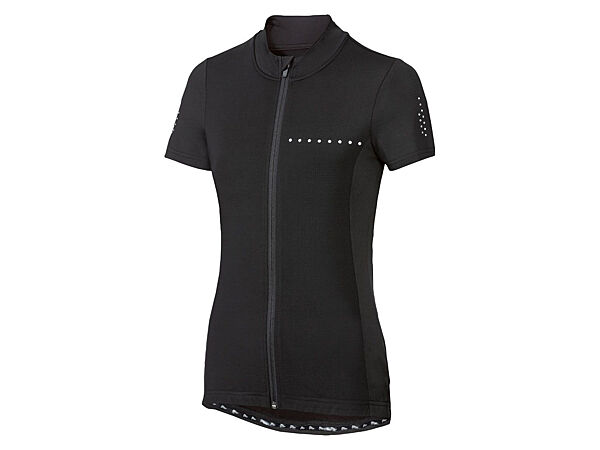Велосипедна футболка на блискавці для жінки Crivit 359147 чорний
