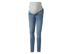 Джинси Skinny Skinny для вагітних для жінки Esmara 362305 блакитний