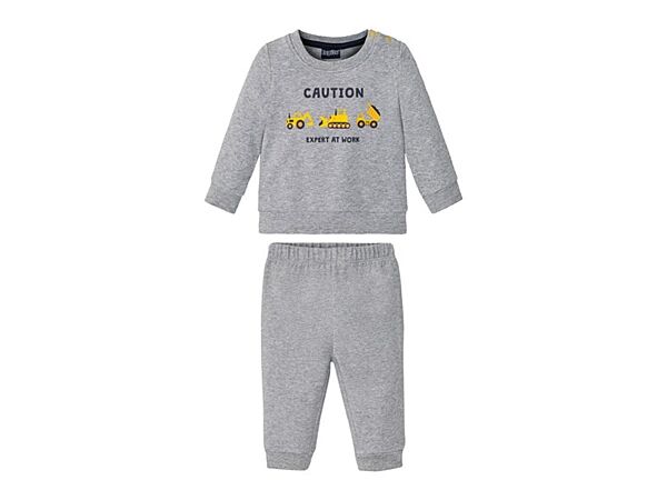 Костюм світшот і штани для хлопчика Lupilu 362718 сірий