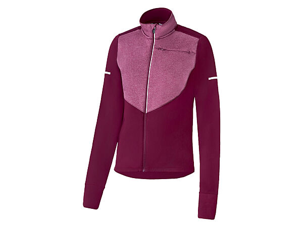 Куртка Softshell водовідштовхувальна та вітрозахисна для жінки Crivit 363508 фіолетовий