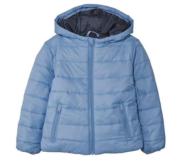 Куртка демісезонна водовідштовхувальна та вітрозахисна для дівчинки Lupilu 295877 блакитний