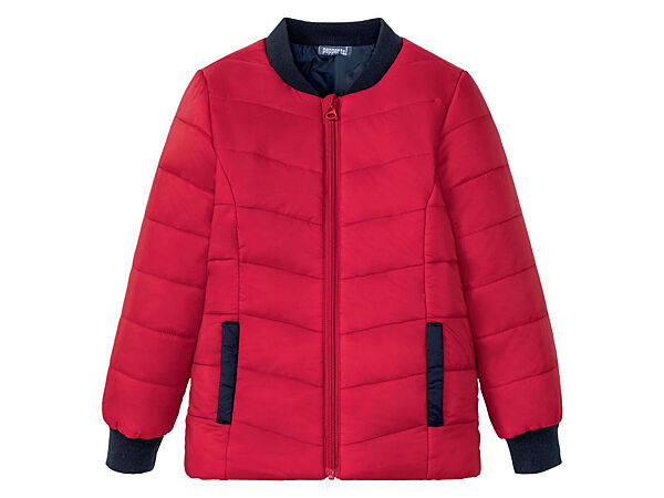 Куртка демісезонна водовідштовхувальна та вітрозахисна для дівчинки Pepperts 343033 червоний