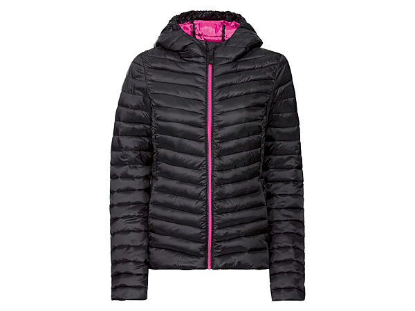 Куртка демісезонна водовідштовхувальна та вітрозахисна для жінки Esmara LIDL 328117 чорний