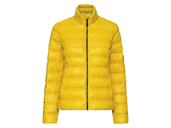 Куртка демісезонна водовідштовхувальна та вітрозахисна для жінки Esmara LIDL 418847 жовтий
