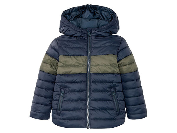 Куртка демісезонна водовідштовхувальна та вітрозахисна для хлопчика Lupilu 328111 темно-синій