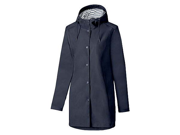Куртка-дощовик водовідштовхувальна та вітрозахисна для жінки Crivit 370670 темно-синій