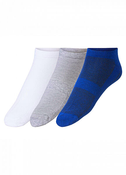Шкарпетки трикотаж 3 пари для активного спорту для чоловіка Crivit 357851 Різнобарвний