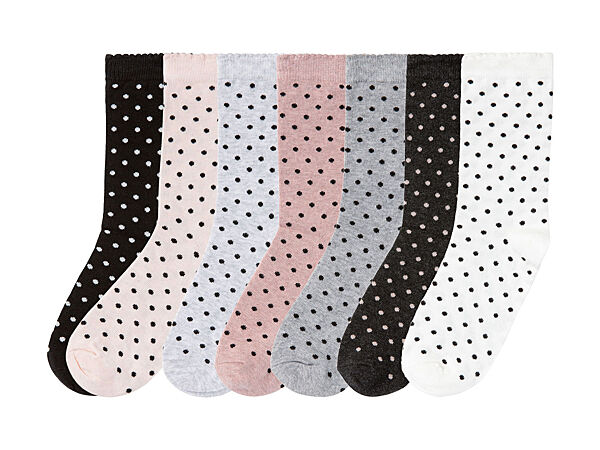 Шкарпетки набір 7 пар для жінки Pepperts 370656-ж Різнобарвний