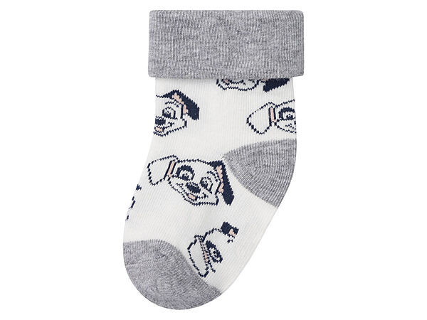 Шкарпетки бавовняні для хлопчика Disney 412740 біло-сірий
