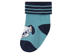 Шкарпетки бавовняні для хлопчика Disney 412740 бірюза