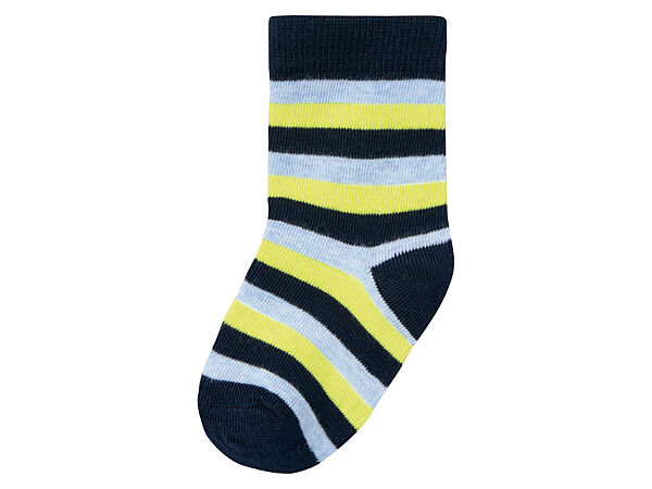 Шкарпетки бавовняні для хлопчика Lupilu 382097 Різнобарвний