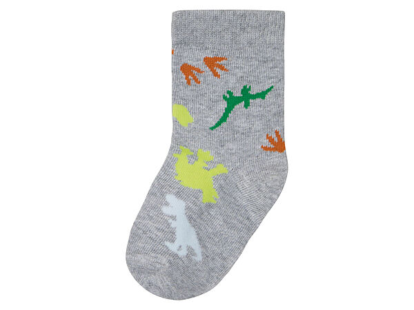 Шкарпетки бавовняні для хлопчика Lupilu 382097 сірий