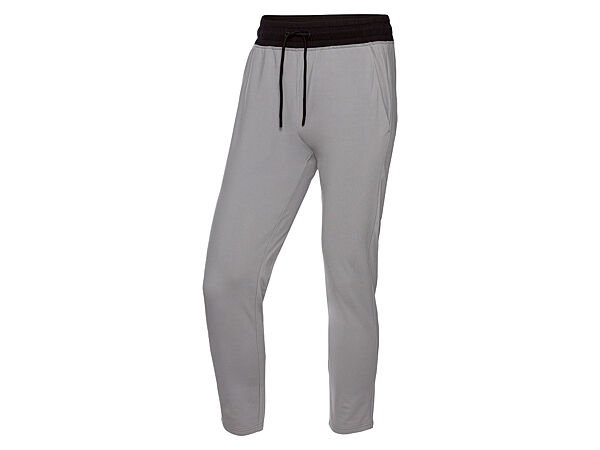 Спортивні штани джоггери на мікрофлісі для чоловіка Crivit LIDL 387283 сірий