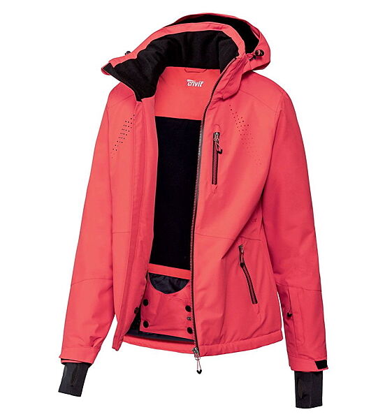 Термо-куртка мембранна 3000мм для жінки Crivit 335158 кораловий