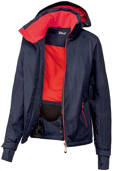 Термо-куртка мембранна 3000мм для жінки Crivit 335158 темно-синій