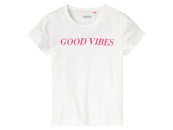 Футболка бавовняна для дівчинки Lupilu 400414 білий