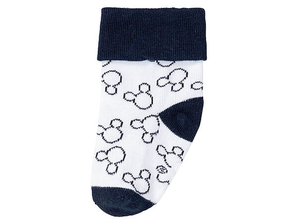 Шкарпетки бавовняні для хлопчика Disney Mickey Mouse 370498 темно-синій
