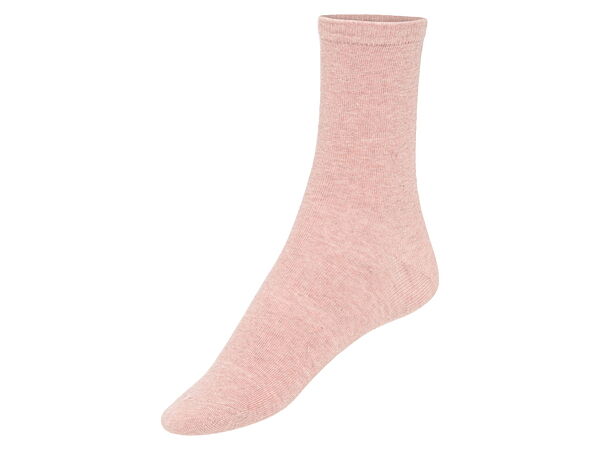 Шкарпетки середньої довжини для жінки Esmara BDO72236 рожевий