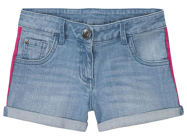 Шорти джинсові для дівчинки Pepperts 348607 блакитний