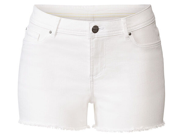Шорти міні джинсові для жінки Esmara LIDL 358046 білий