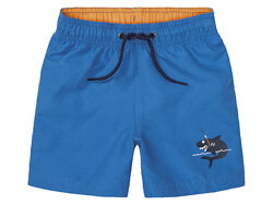 Шорти пляжні з внутрішніми плавками з сітки для хлопчика Lupilu акула 406416 синій