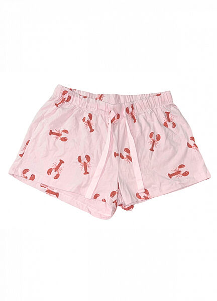 Піжамні шорти бавовняні з принтом для жінки H&M 0888331-011 Різнобарвний