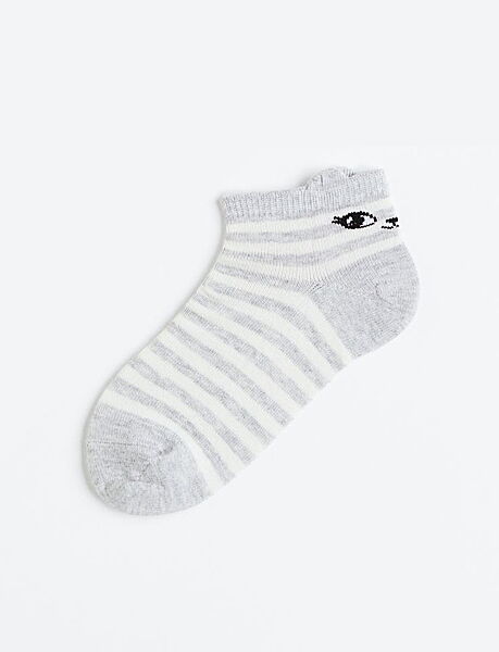 Шкарпетки короткі для дівчинки H&M 0520175-026 сірий