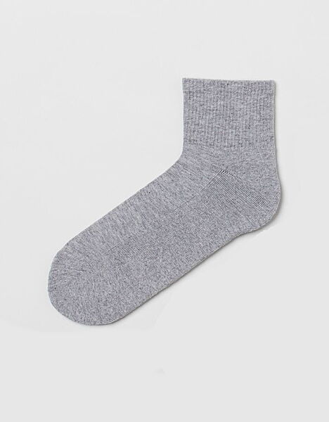 Шкарпетки махра з широкою резинкою для чоловіка H&M 1007407-003 сірий