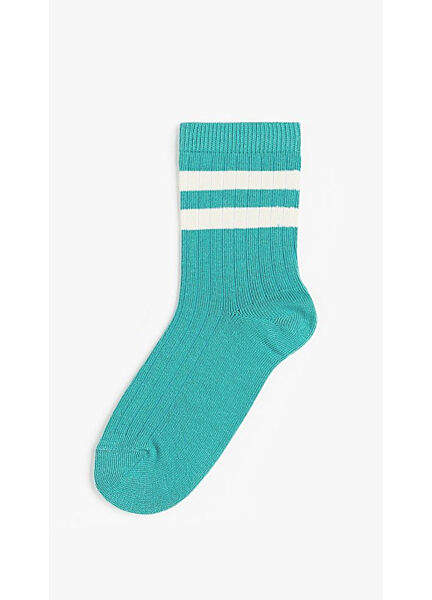 Шкарпетки з широкою резинкою для хлопчика H&M 0487052-072 зелений