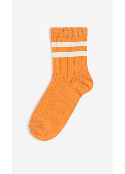 Шкарпетки з широкою резинкою для хлопчика H&M 0487052-072 помаранч