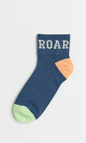 Шкарпетки з широкою резинкою для хлопчика H&M 0487207-029 темно-синій