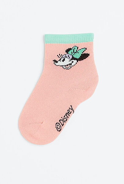 Шкарпетки середньої довжини для дівчинки H&M 1079125-010 кораловий