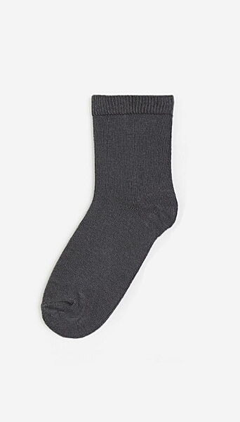 Шкарпетки середньої довжини для хлопчика H&M 1060473-013 графітовий