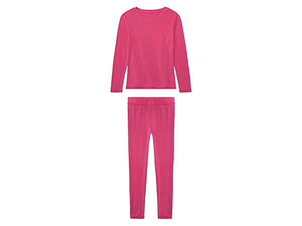 Комплект термобілизни з віскозою для дівчинки Pepperts 392605 рожевий