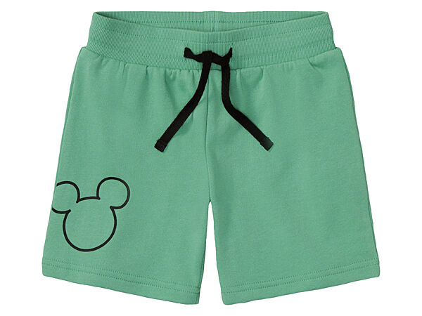 Шорти двунитка для хлопчика Disney Mickey Mouse 432625 зелений