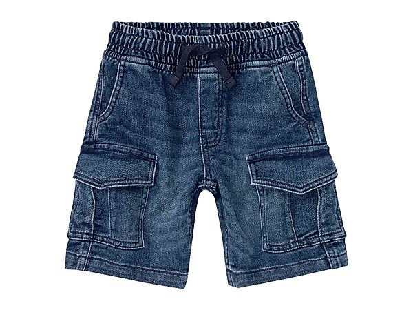 Шорти джинсові для хлопчика Lupilu LYCRA 402336 темно-синій