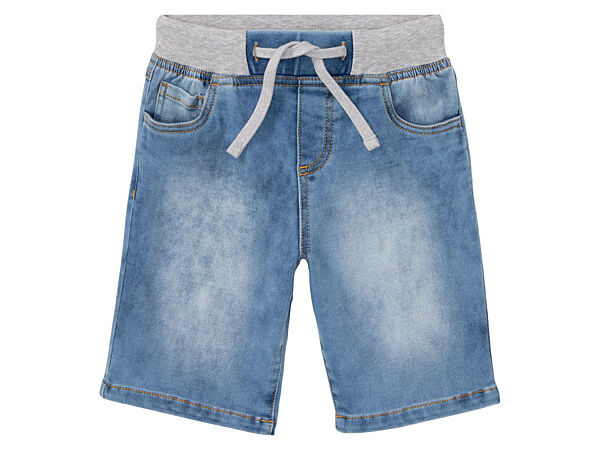 Шорти джинсові для хлопчика Pepperts LYCRA 349985 блакитний