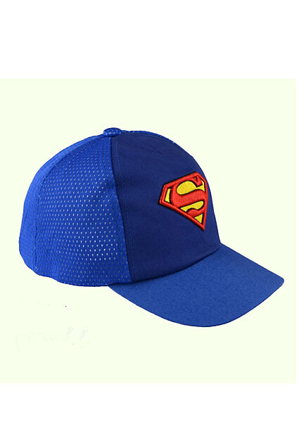 Кепка верх з дихаючої сітки для хлопчика Disney Супермен / Superman 771830-1 синій