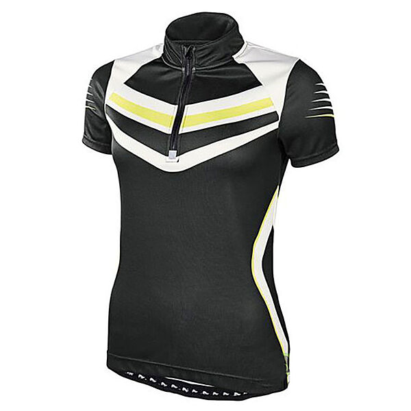 Велосипедна футболка з кишенями для жінки Crivit LIDL 272620 чорний