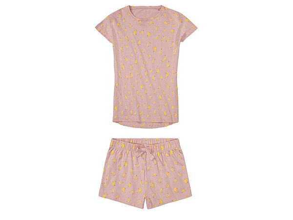 Піжама футболка і шорти для дівчинки Pepperts 409979 рожевий