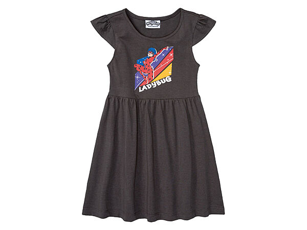 Плаття бавовняне для дівчинки Disney Леди Баг 381970-1 графітовий