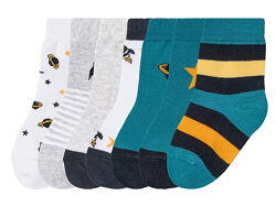 Шкарпетки 7 пар для хлопчика Lupilu LIDL 364961-1 Різнобарвний