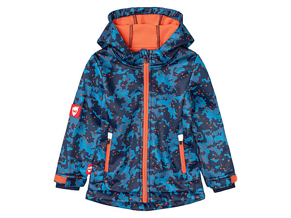 Куртка Softshell водовідштовхувальна та вітрозахисна для хлопчика Lupilu Dope Dyed 375430 Різнобарвний