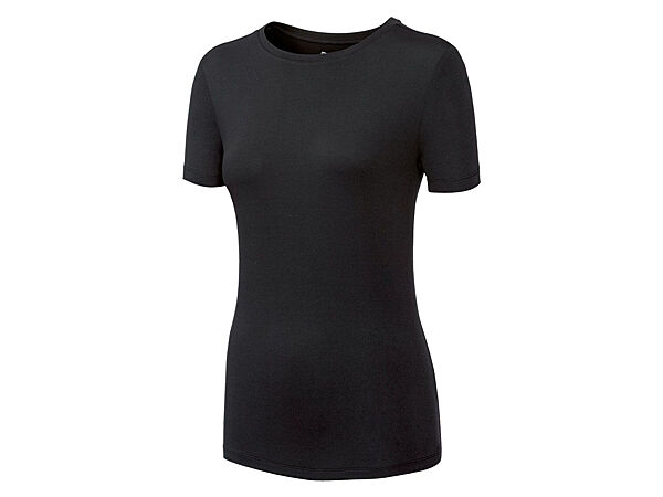 Спортивна футболка з швидковисихаючої тканини для жінки Crivit LYCRA 348401 чорний